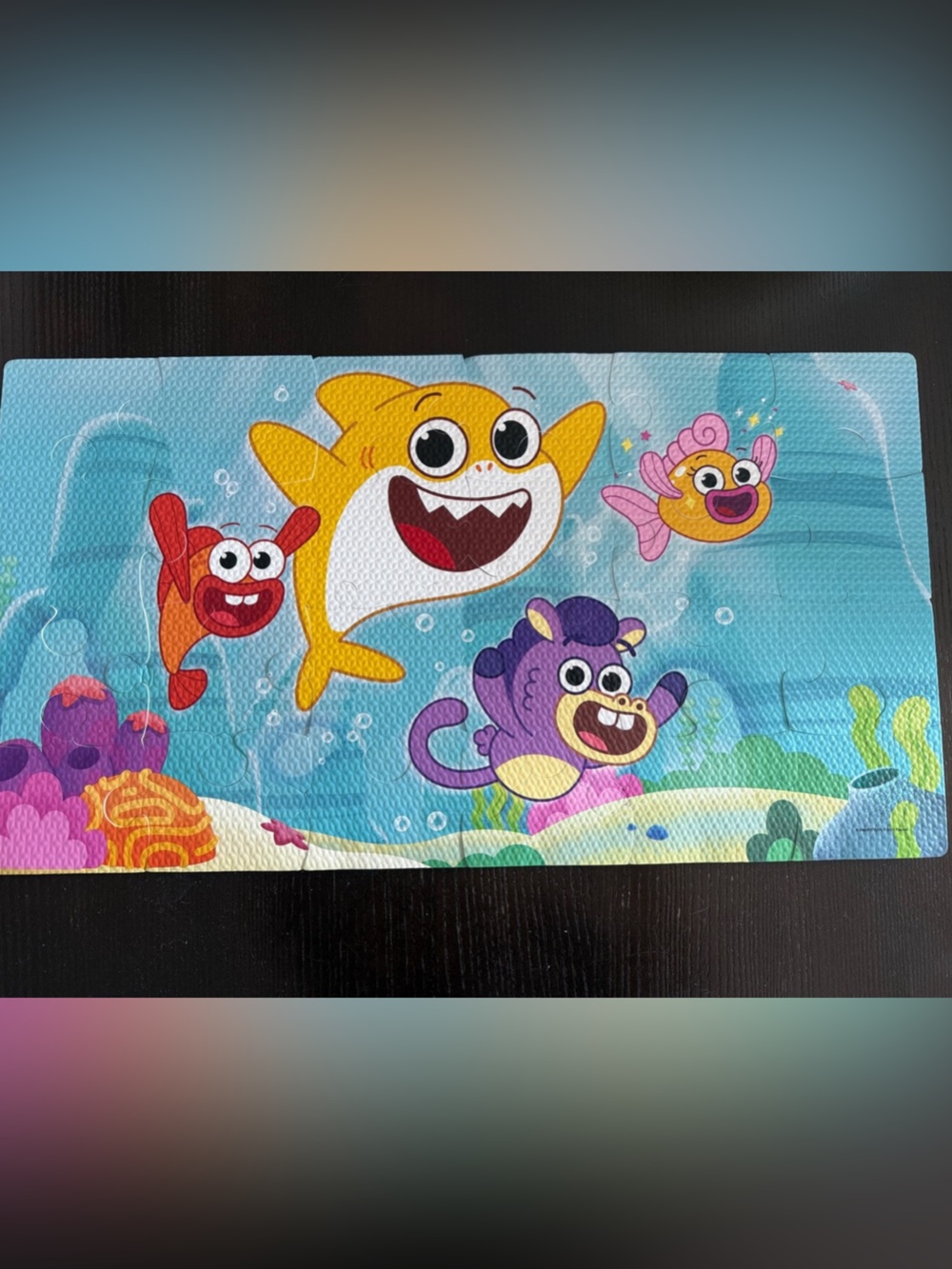 Rare Large Baby Shark Foam Puzzle!!!